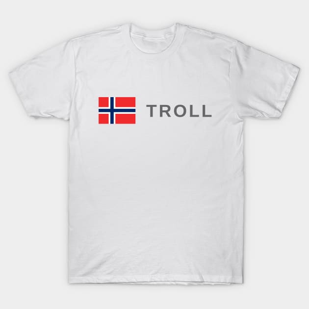 Troll Norway T-Shirt by tshirtsnorway